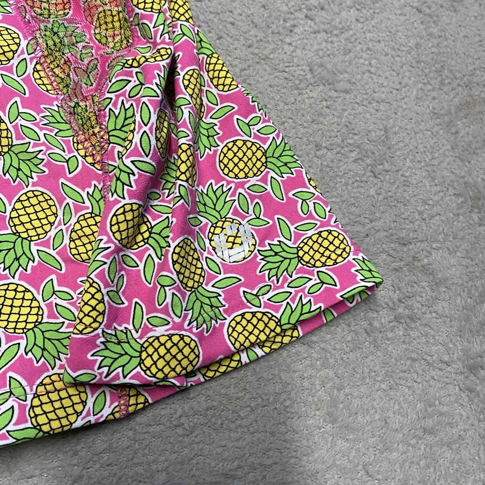 Ibkul Dress Small Pink Pineapple Print Performance Golf Pickleball UPF 50+ - Picture 5 of 8